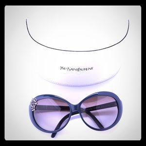 Yves Saint Laurent YSL Blue Oval 6136/s Sunglasses